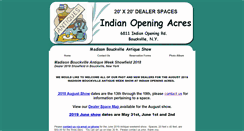 Desktop Screenshot of indianopeningacres.com
